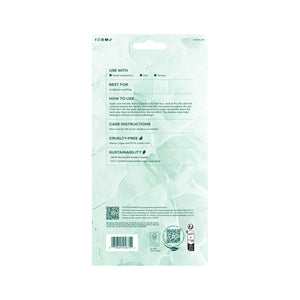 Ecotools ice roller back packaging with use and care details