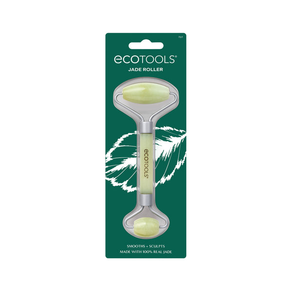 ecotools Jade Roller package with pale green roller tool on green backing