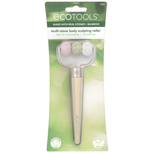 ECOTOOLS multi-stone body sculpting roller package with three pastel stones
